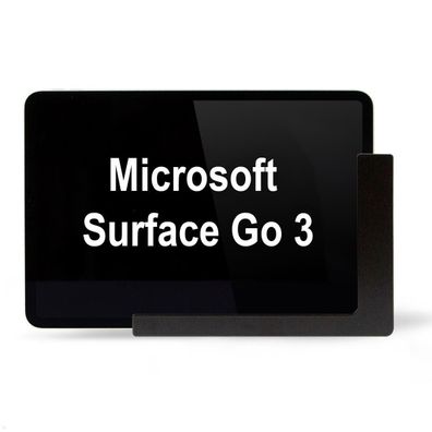 TabLines TWP023B Wandhalterung fér Microsoft Surface Go 3, schwarz
