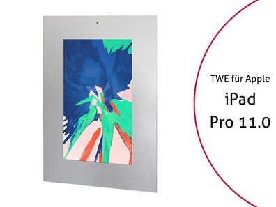 TabLines TWE070S Tablet Wandeinbau fér Apple iPad Pro 11, DS, silber