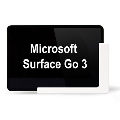 TabLines TWP023W Wandhalterung fér Microsoft Surface Go 3, weiß
