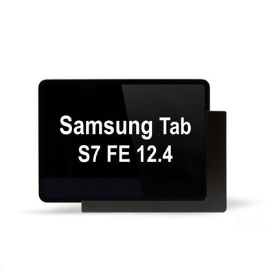 TabLines TWP013B Wandhalterung fér Samsung Tab S7 FE 12.4, schwarz