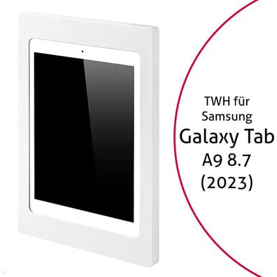 TabLines TWH054W Tablet Wandhalterung fér Samsung Tab A9 8.7, weiß