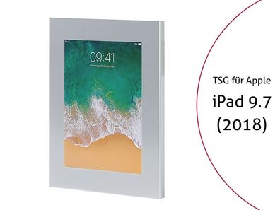 TabLines TSG054S Tablet Schutzgehäuse fér Apple iPad 6 9.7 (2018), silber