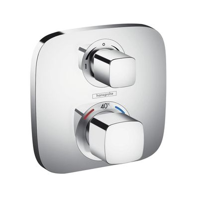 hansgrohe Fertigmontageset Ecostat E UP-Thermostat, für 2 Verbraucher, chrom 15708000