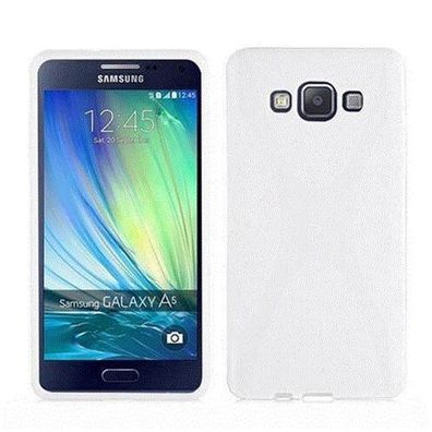 Cadorabo Hülle kompatibel mit Samsung Galaxy A7 2015 in Magnesium WEIß - Schutzhül...