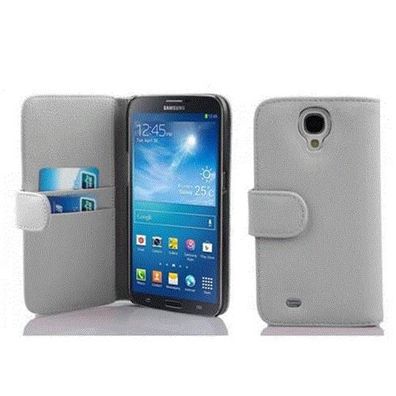Cadorabo Hülle kompatibel mit Samsung Galaxy MEGA 6.3 in Magnesium WEIß - Schutzhü...