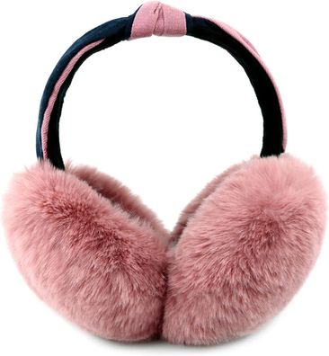 Unning Winter Ohrenschützer Damen Faltbare Plüsch Ohrenwärmer Mode Kunstpelz