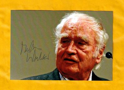 Martin Walser - deutscher Schriftsteller - verstorben ) persönlich signiert (1)