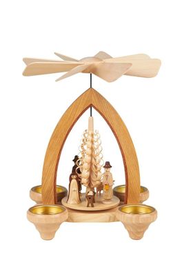 Spanbaumpyramide mit Christi Geburt