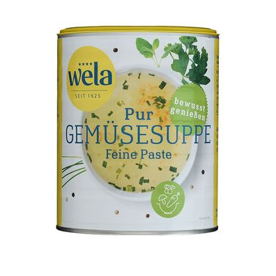 WELA - Gemüsesuppe 'Pur' Paste 1/1
