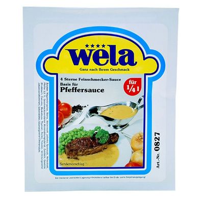 WELA - Basis für Pfeffersauce 1/4 l