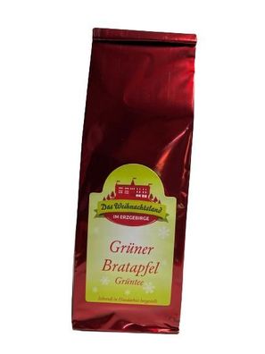 Aromatisierter Grüntee - Grüner Bratapfel, 100g