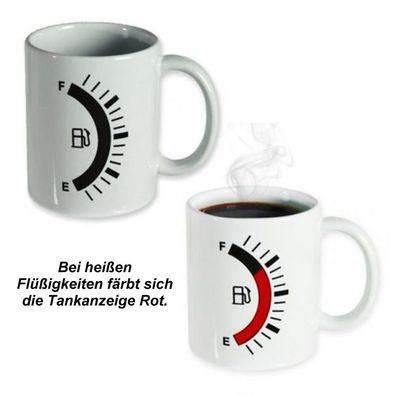 Kaffeetasse Tankanzeige reagiert auf Wärme Kaffee Cup Tee Becher Milch Tasse