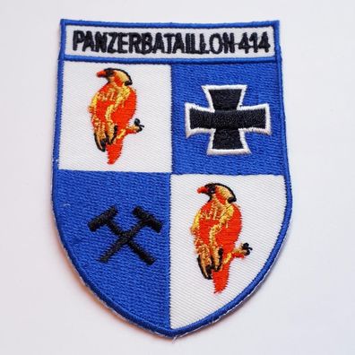 Bundeswehr Aufnäher Patch Panzerbataillon 414