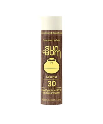 SUN BUM Lippenpflegestift mit Sonnenschutz Coconut