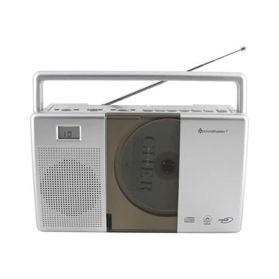 Soundmaster RCD1185 tragbares CD-Radio mit MP3-Wiedergabe