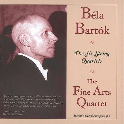 Bela Bartok (1881-1945): Streichquartette Nr.1-6 - - (CD / S)