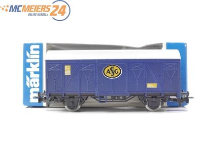 Märklin H0 4409 gedeckter Güterwagen "ASG" SJ E656