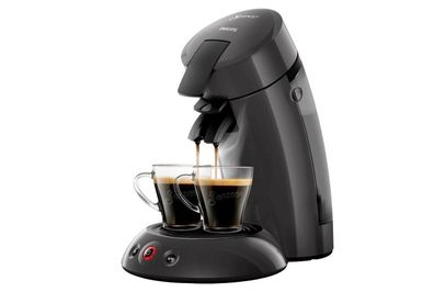 Philips Senseo HD6553/65 Kaffeepadmaschine Schwarz Kaffee Boost Technologie