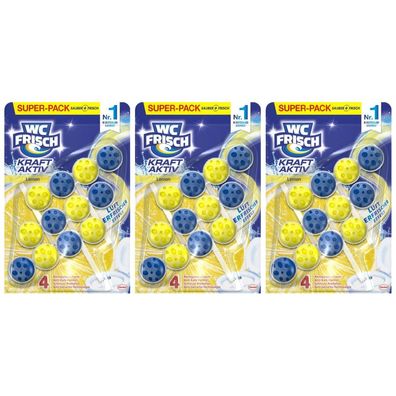 3 x WC Frisch Kraft-Aktiv 3er lemon WC Sp?ler
