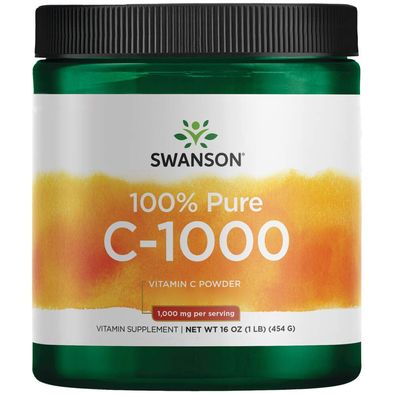 Swanson, Vitamin C Powder, 16oz ( 454g)
