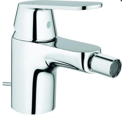 Grohe Einhandmischer Bidet Eurosmart C mit Zugstangen-Ablaufgarnitur verchromt