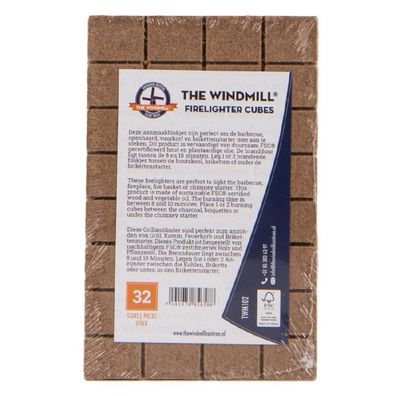 The Windmill Firelighter cubes Grillanz?nder