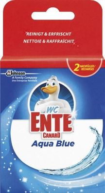 82,63EUR/1kg WC Ente Aqua Blue 4in1 nachf?ller 2x40g