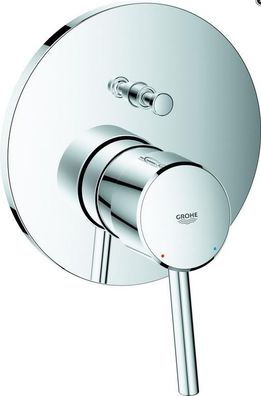 Grohe Fertigmontageset Wanne Concetto für SmartBox verchromt