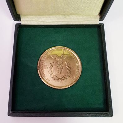 DDR Medaille Zollverwaltung der DDR in Gold im Etui
