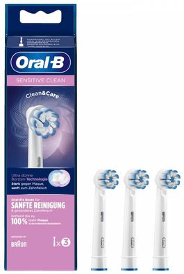 Oral-B sensitive clean B?rstenkopf 3er Pack