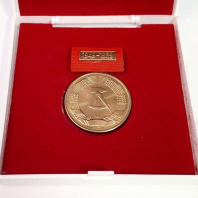DDR Medaille Zum 40. Jahrestag der DDR
