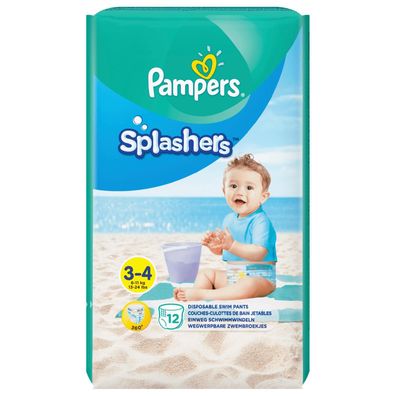 Pampers splashers Gr??e 3 -4 tp, 12er Pack windeln baby