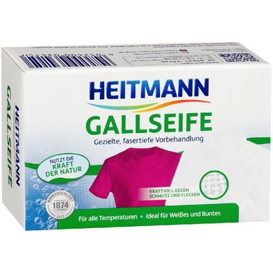 59,60EUR/1kg Heitmann Gallseife 100g