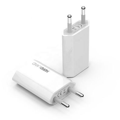 Nordland USB Ladegerät 5W Power Adapter Charger Netzteil iPhone Samsung Huawei
