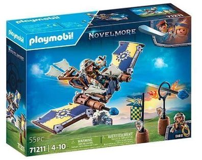Playmobil Novelmore 71211 Novelmore-Figurenset - Dario's Segelflugzeug
