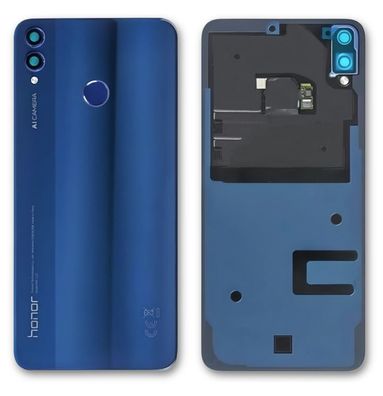 Original Huawei Honor 8x JSN-L21 Akkudeckel mit Kameraglas/ Sensor Blau Neu