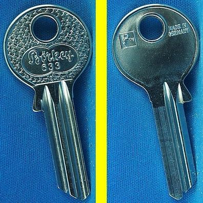 Schlüsselrohling Börkey 633 für Lips Profil C Profilzylinder