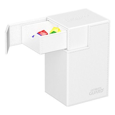Ultimate Guard Flip`n`Tray 80+ XenoSkin Monocolor Weiß