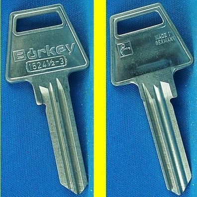 Schlüsselrohling Börkey 1524 1/2 Profil 3 - für verschiedene Assa Profilzylinder TL