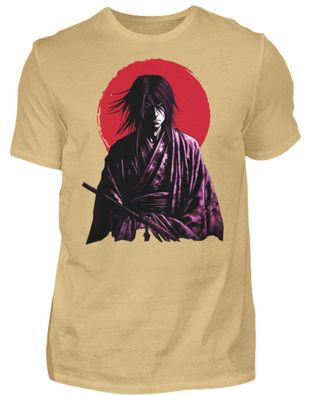 Samurai - Herren Basic T-Shirt-439QUCD9