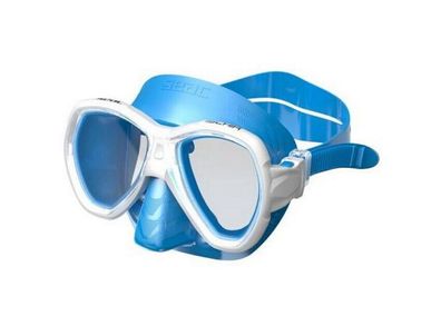 Seac Ischia Kinder Schnorchelmaske Taucherbrille Tauchermaske Schwimmbrille blau