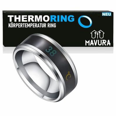 Thermoring Körpertemperatur Smart Ring Thermometer Intelligenter Temperatur Ring