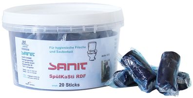 Sanit Wasserkastenwürfel - Sticks SpülKaSti für Geberit Duo Fresh 20St.