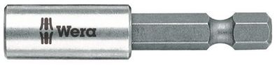 Bithalter 899/4/1 1/4 Zoll F 6,3 1/4 Zoll C 6,3 Magnet, Spreng-Ri L.50mm WERA
