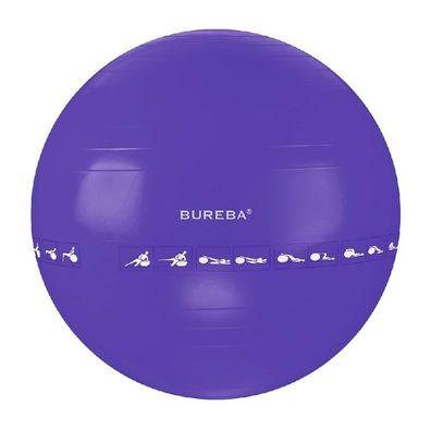 Bureba Ball 65 cm lila inkl. Handpumpe