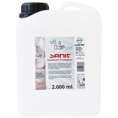 Sanit AquaDecon® Handhygiene 2000 ml Kanister