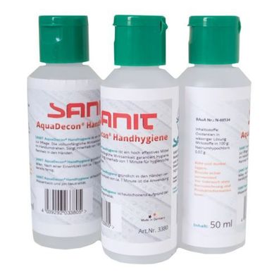 Sanit Chemie AquaDecon Handhygiene 50 ml Flasche
