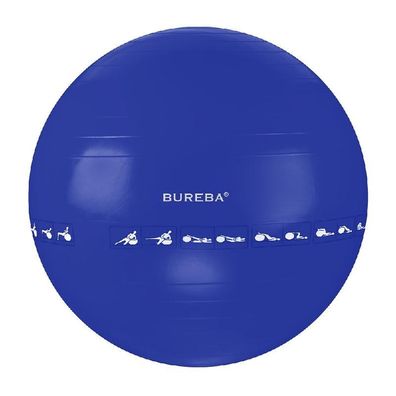 Bureba Ball 65 cm blau inkl. Handpumpe