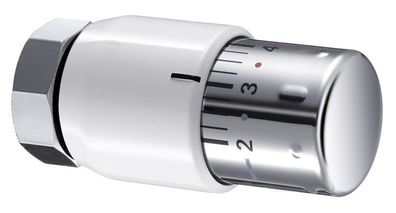 Oventrop (Uni SH) Thermostat Flüssigf m Nullstellung weiß/ verchromt