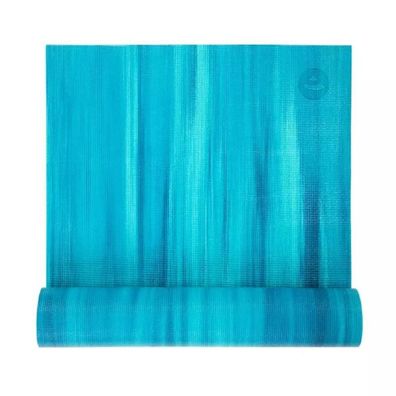 Yogamatte Ganges 183 x 60 cm blau/ aqua